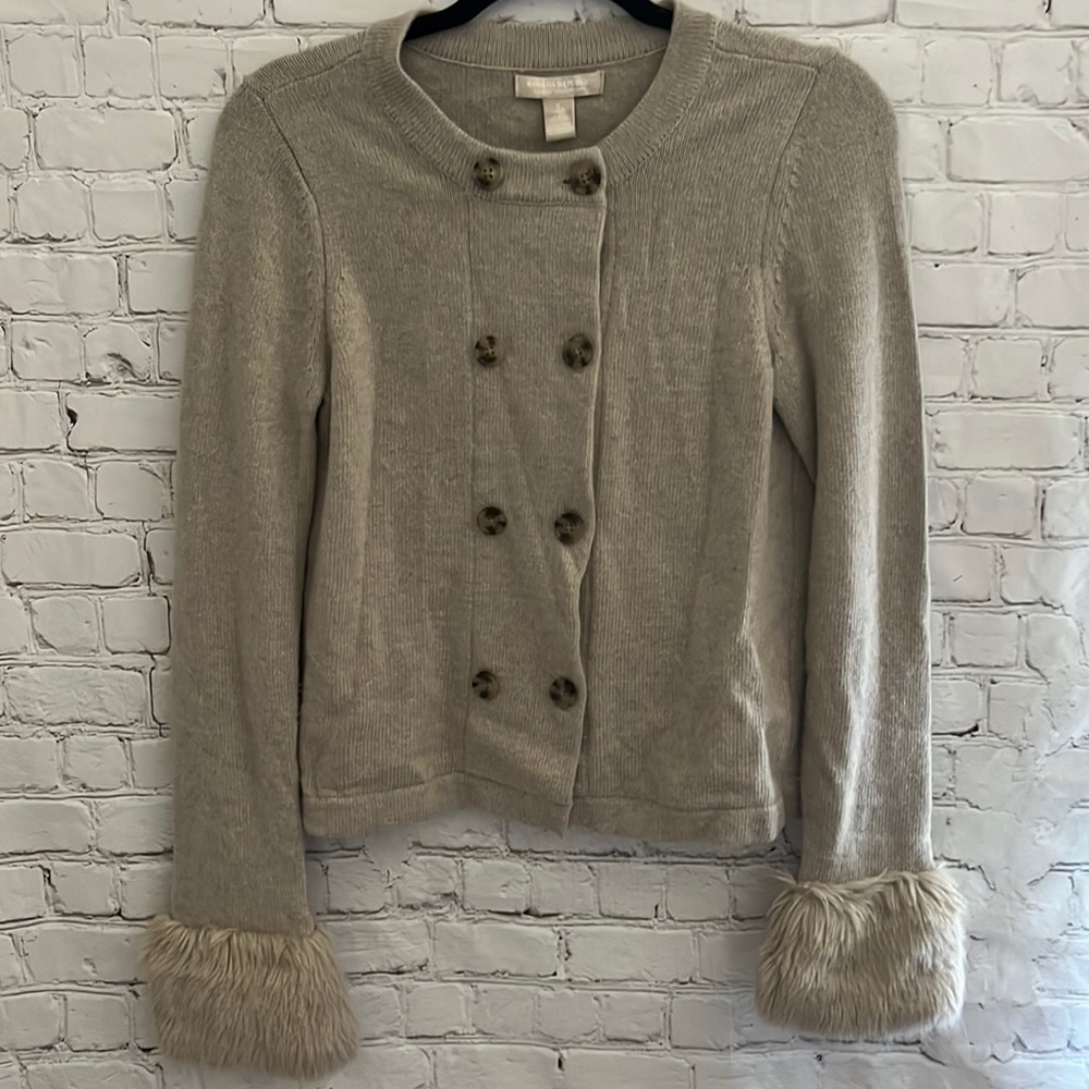 Banana Republic Button Down Sweater Cardigan Top Women's size small